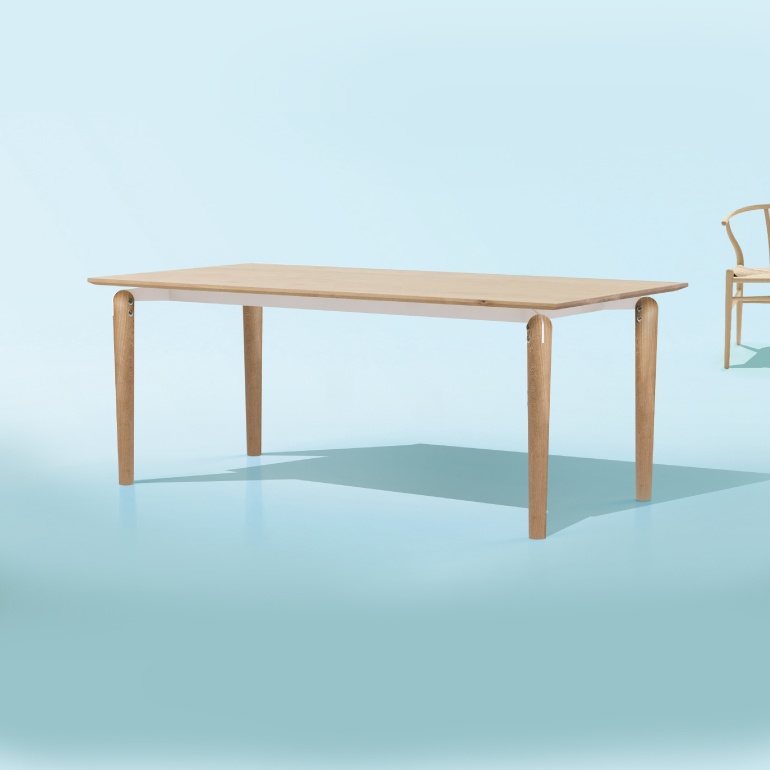 Ulna solid timber dining table